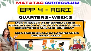 EPP4  QUARTER 2  WEEK 2 MATATAG CURRICULUM [upl. by Ecneret816]