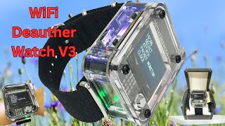 WiFi Deauther Watch V3 Upgraded ESP8266 Programmable Development Board shorts wifi [upl. by Denman]