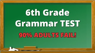 6th Grade English Grammar TEST  Grammar Quiz  BrainLift [upl. by Faso813]