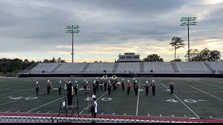 Brindlee Mountain High School 91724 Marshall county band exhibition night [upl. by Almond]