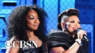 Soul Train Music Awards cohosts Tichina Arnold amp Tisha Campbell [upl. by Adiel]