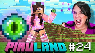 VAMOS A BUSCAR EL PORTAL DEL DRAGÓN 😱 Piruland 24 🔥 PORTAL DEL FIN MINECRAFT 🔥 Sandra Cires Play [upl. by Latton]