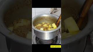 Aloo keema Recipe shortviralshortfeed [upl. by Rawdon]