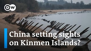 Fears of escalation after incident in Kinmen Islands waters off Chinas coast I DW News [upl. by Tterej]