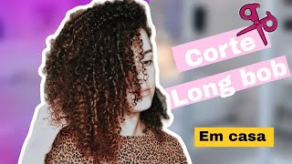 Corte long bob cabelo cacheado crespo longbob fyp [upl. by Winfield]