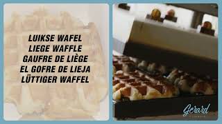 Luikse wafels by Cremerie Gérard [upl. by Fantasia519]