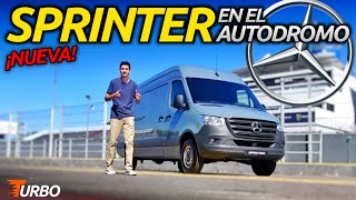 MercedesBenz Sprinter 2020 ¡AL AUTODROMO Contacto con la Sprinter MOTORHOME y gama  TURBO [upl. by Eiresed318]