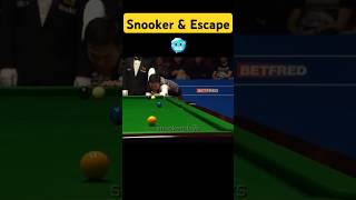 Best Snooker amp Escape 🔥😱 snooker 8ballpool billiards [upl. by Coughlin]