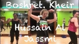 Boshret Kheir  Hussain Al Jassmi zumba aakshiajmani [upl. by Moreville]