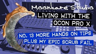 Living with the QCon Pro X Transport and functions tutorial plus my epic scrub fail [upl. by Namron]