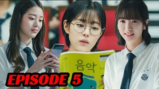 EPISODE 5  Girl in a new School fall into a Pyramid Game  Korean Drama 2024 Explained in Hindi [upl. by Odyssey]