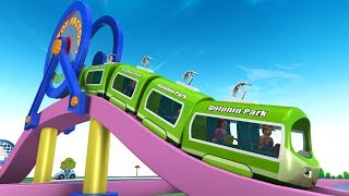 Cartoon Train  Toy Train for children  Kids Videos for Kids  Chu Chu Cartoon  Toy Factory Trains [upl. by Asirak]