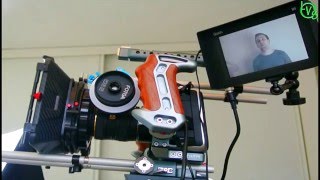 BMCC Rig setup with the BlackMagic Cinema Camera [upl. by Erdnaek]