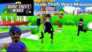 dude theft wars 1st mission sitting kirils car sasti gta v android gameplay hindi 😍😍 [upl. by Einhapets]