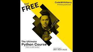 100DaysOfCode with Python [upl. by Ignatia]