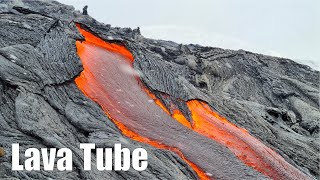 Lava Tube Formation Geldingadalur Eruption [upl. by Parris]