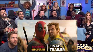 Deadpool amp Wolverine  Final Trailer Reaction  Deadpool amp Wolverine Trailer Reaction [upl. by Llevrac804]