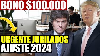 URGENTE❗ MILEI PREPARA OTRO BONO DE 💲100000 PARA JUBILADOS Y PENSIONADOS ULTIMAS NOTICIAS DE ANSES [upl. by Aiset]