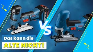 GST 18V125 S NEUHEIT vs GST 18VLI S– Was können beide AKKUSTICHSÄGEN von BOSCH  ToolGroup [upl. by Brest]