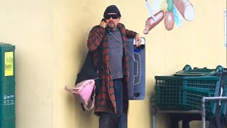 Leonardo DiCaprio Gets in Character for Paul Thomas Anderson Film [upl. by Lawson]