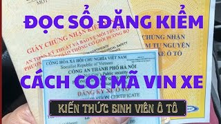 Tất tần tật THÔNG TIN về SỔ ĐĂNG KIỂM Ô TÔ [upl. by Medor]