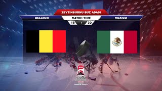 BEL  MEX  2024 Ice Hockey U18 World Championship Division III  Group A  5 MAR 2024 [upl. by Atiluj43]