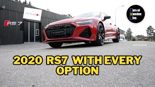 AUDI RS7 2020 REVIEW totally specd out [upl. by Riabuz]