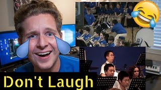 Try Not To Laugh Challenge  Top Concert Band Fails [upl. by Navis]