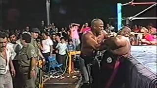 WWC Abdullah The Butcher vs Zeus 1990 [upl. by Alanah]