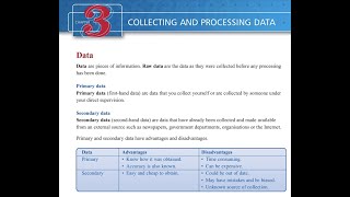 Leaving Cert Ordinary Collecting Data Theory [upl. by Chally]