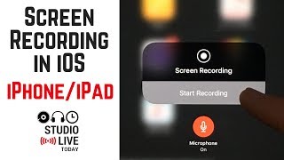 Complete beginner’s guide to screen recording in iOS iPhoneiPad [upl. by Nodarb]