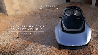 The Chrysler Halcyon Concept The Details [upl. by Aicilak874]