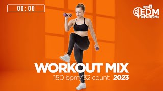 Workout Mix 2023 150 bpm32 count [upl. by Norrab724]