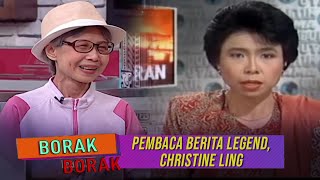 Borak Borak Pembaca Berita Legend Christine Ling  Borak Kopitiam 4 Jun 2022 [upl. by Llerrem145]