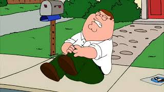 Peter Griffin Golpe en la rodilla pierna Family Guy 2X20 Talento Desperdiciado [upl. by Nipsirc973]