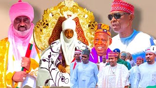 YADDA SARKIN KANO SANUSI LAMIDO SANUSI YA SHIGA FADARSA TARE DA TAWAGAR GWAMNA ABBA KABIR YUSUF [upl. by Suirrad414]