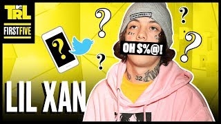 Lil Xan Talks Low Gang amp Being Homeless  First Five  TRL [upl. by Claude772]