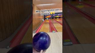 Who’s BOWLING Shot was Best 🤔😂 shorts bowling funny [upl. by Rehpotsihc]