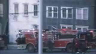 Pottsville PA Fire  January 16 1972  423 Laurel Blvd  YH Video [upl. by Kcirre498]