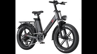 PHNHOLUN C6 Pro Electric Bike 2040 inch Fat Tires 1000W Motor 60kmh Max Speed 48V 17Ah EU9NL [upl. by Hannus774]