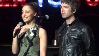 Noel Gallagher introducing Damon Albarn Graham Coxon amp Paul Weller  Royal Albert Hall 23032013 [upl. by O'Mahony726]