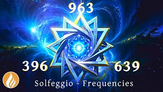 396 Hz  639 Hz  936 Hz Solfeggio Frequencies ⭐ Spiritual Awakening [upl. by Bryana]