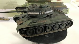 Building the 135 Academy Models T3485 with Bed spring armor [upl. by Sone]