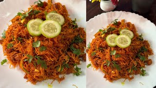 Namkeen Sewai Recipe  Easy Vermicelli Recipe Veg Vermicelli 😋 [upl. by Kilroy509]