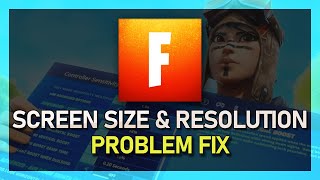 How To Fix Screen Size amp Resolution Issues in Fortnite [upl. by Adnalue]