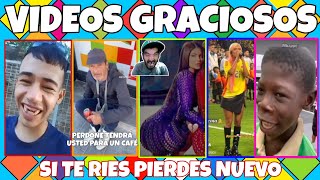 🎊🔵VIDEOS GRACIOSOS PARA VER MIENTRAS HACES DEL DOS🔵🎊SI SONRÍES PIERDES NIVEL DIFÍCIL 😂🤣 [upl. by Erving133]