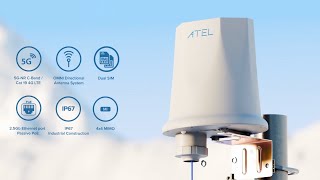 Unboxing the ATEL PW550 5G Outdoor Wireless Adapter with UltraFast Setup amp Speeds [upl. by Eneleoj]