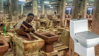 Production Process of Toilet Seat in Factory Complete Process  How Toilets Seat are Made [upl. by Ching]