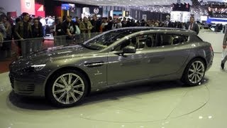 ASTON MARTIN RAPIDE BERTONE JET 22 shooting break  break de chasse inside  outside geneva [upl. by Llyrpa571]