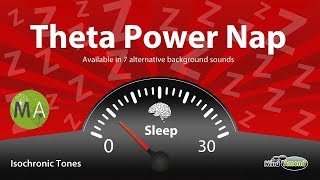 Theta Power Nap Music Increase Energy Productivity amp Memory  Deep Relax [upl. by Doubler]